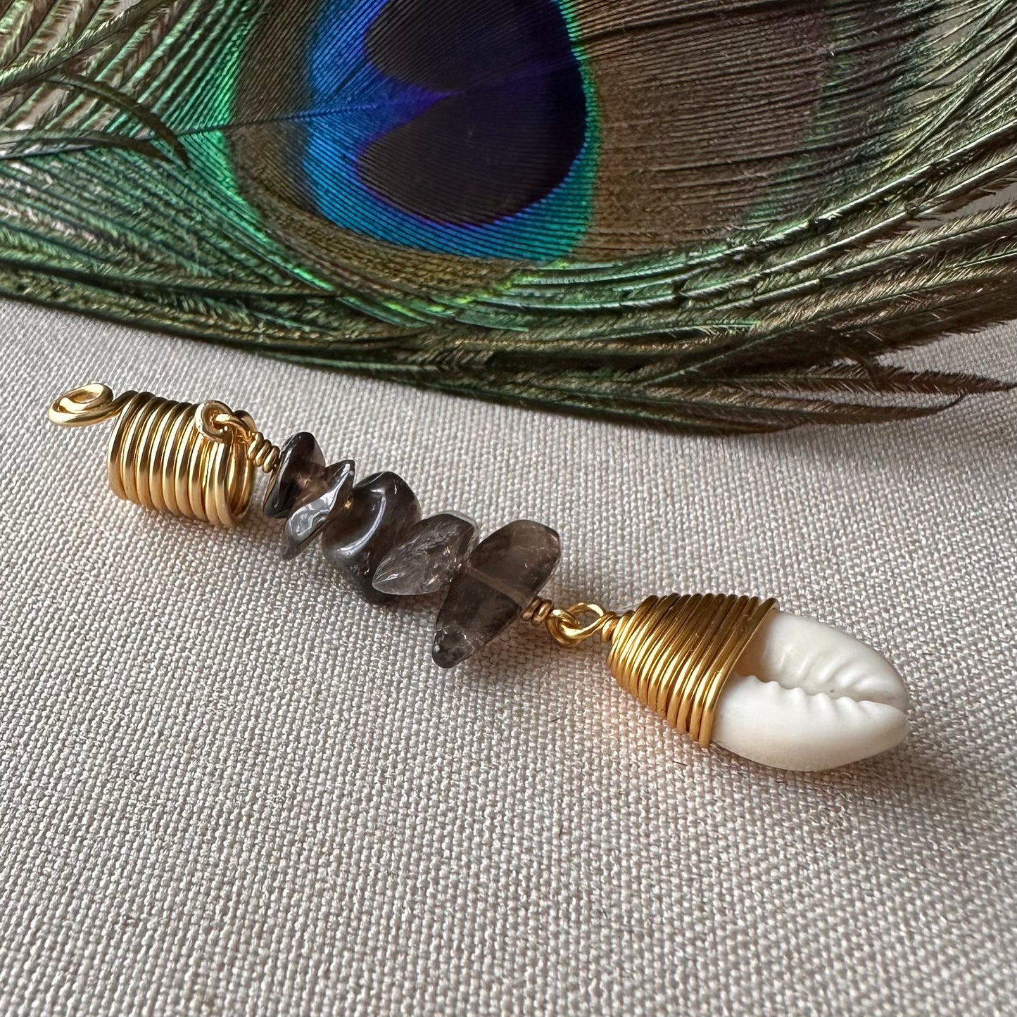 Smoky Quartz - Esikyme Loc Jewel