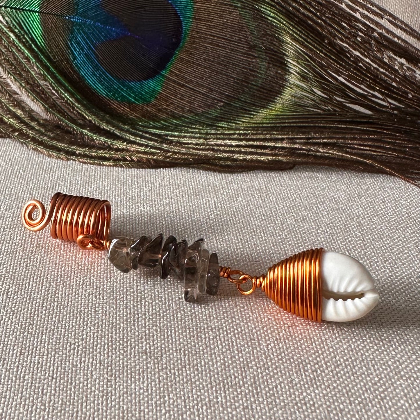 Smoky Quartz - Esikyme Loc Jewel