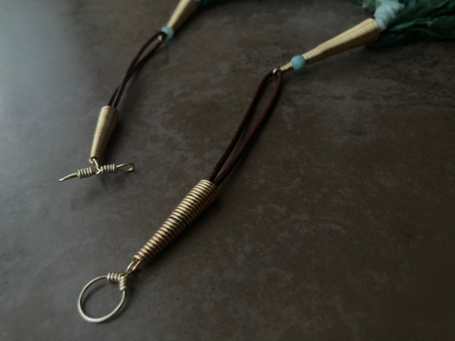 Ala - Silk Fringe Statement Necklace