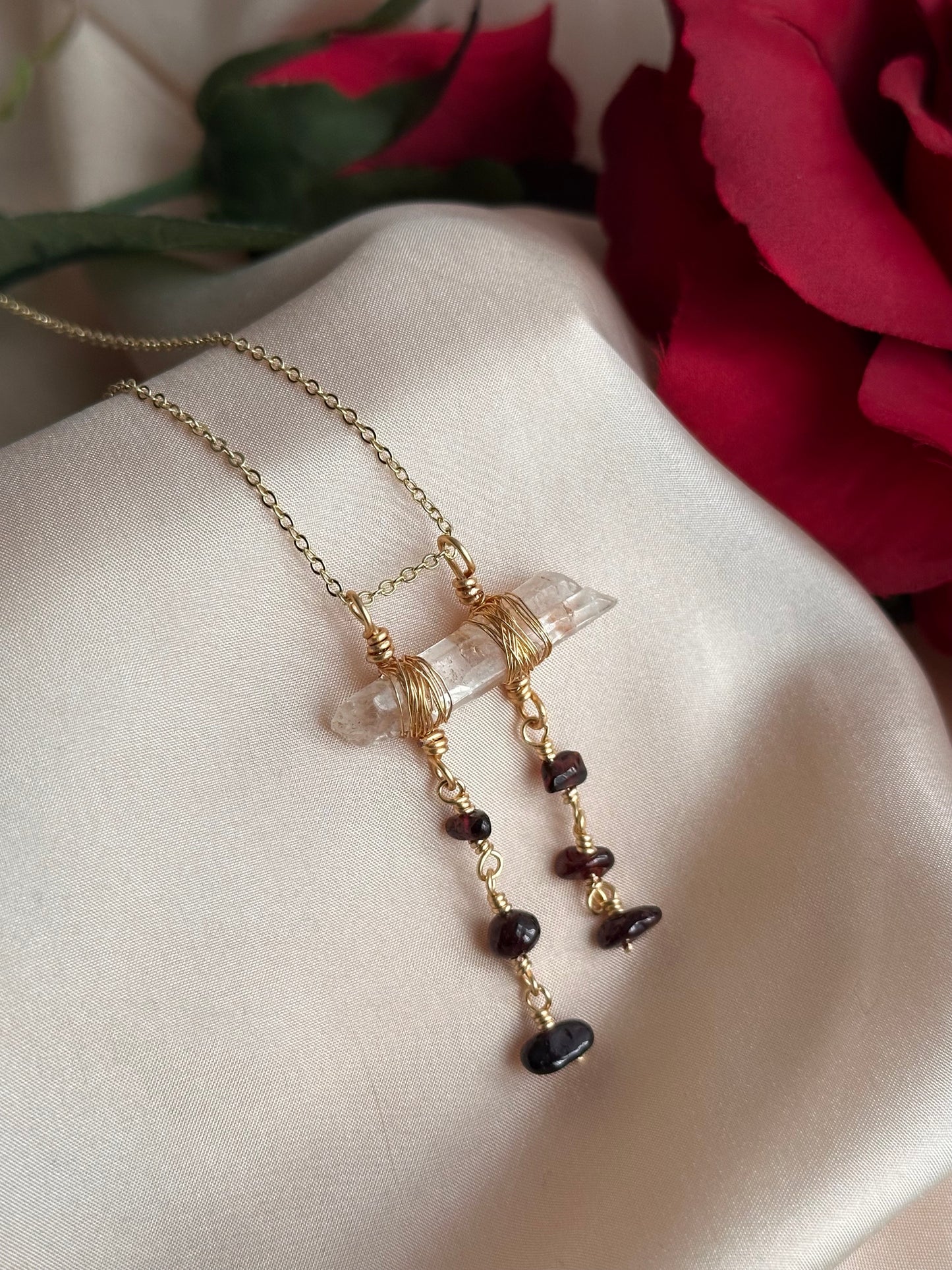 Bluem Garnet Pendant