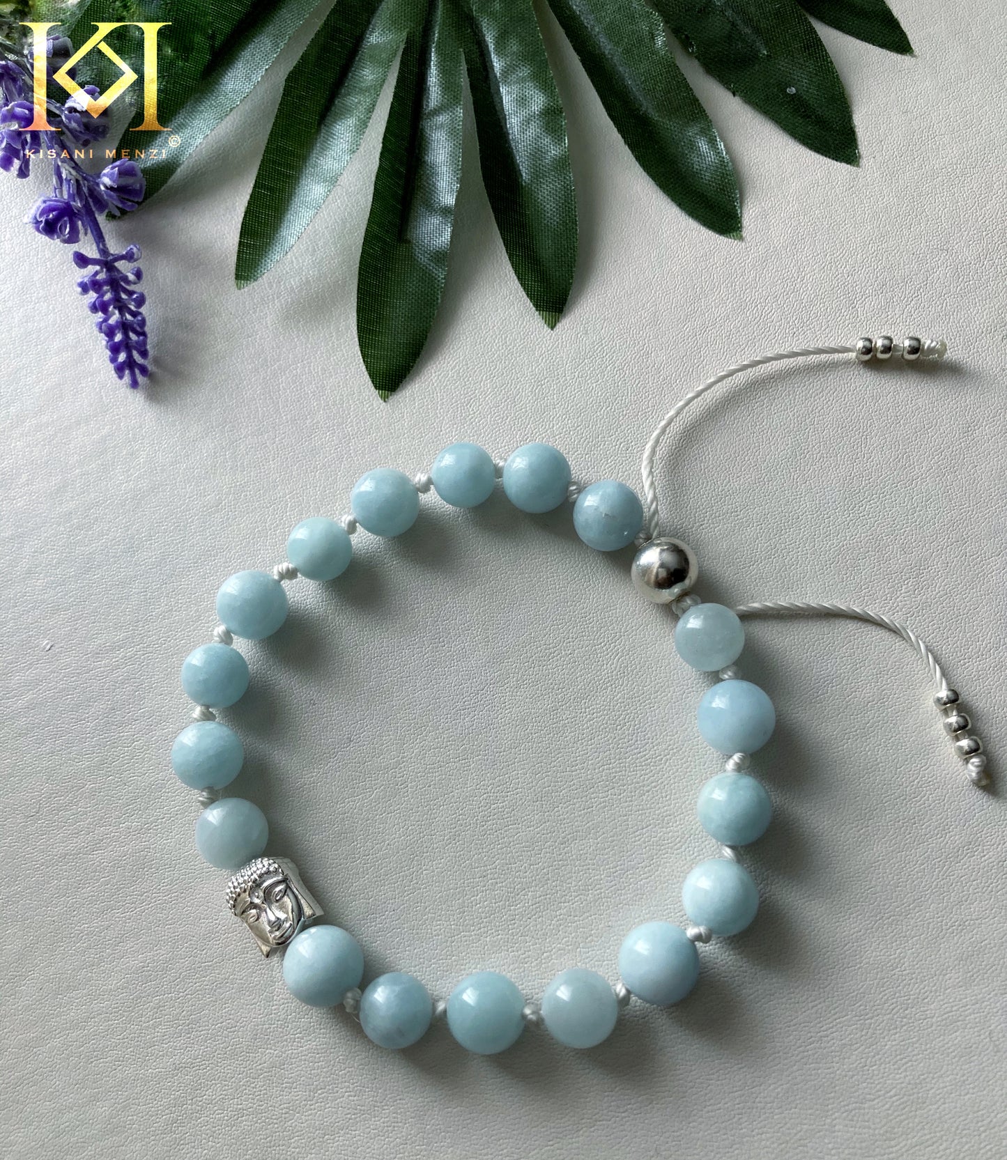Aquamarine Sterling Silver Bracelet