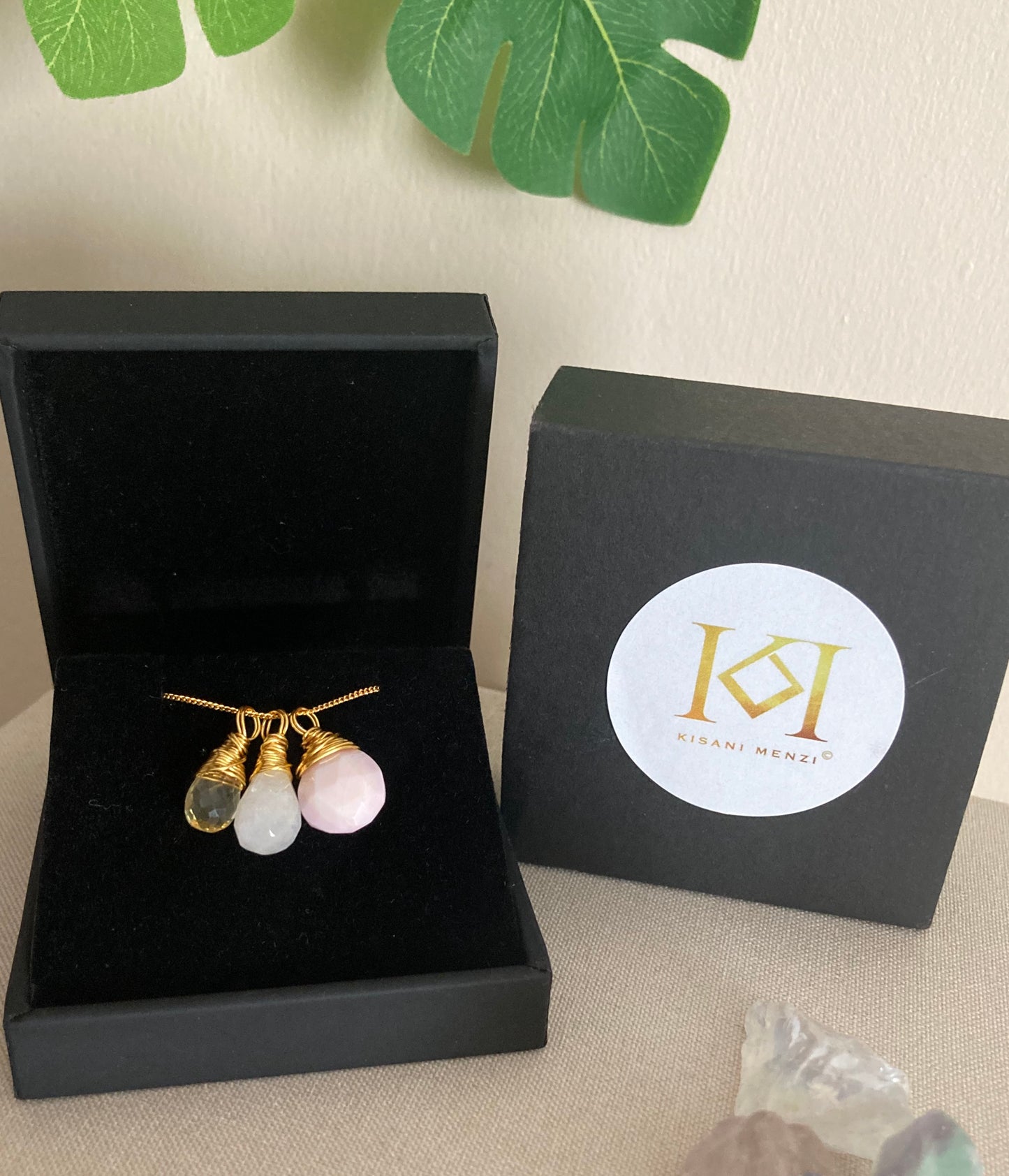 Pink Moon Pendant