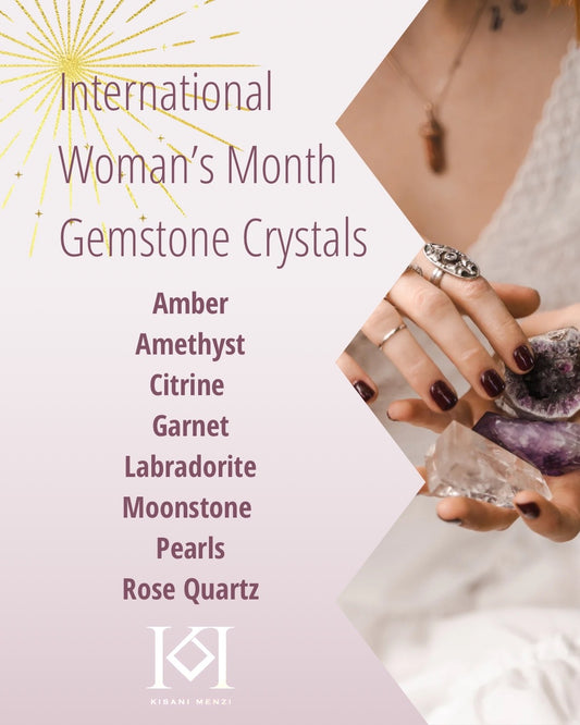 My Favourite Gemstone Crystals for International Woman's Month